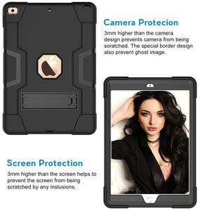 Heavy Duty Tablet Case for <strong>iPad</strong> 10.<strong>2</strong> Inch 2019 7th Gen/ 2020 8th Gen/2021 9th Gen Kickstand Shockproof Silicone Plastic <strong>Cover</strong> - Product Image 2