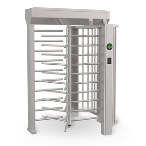 Rfid System Access Control Single <strong>Entry</strong> Manual Full Height Turnstile Door
