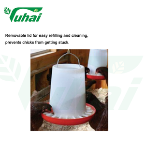 Công Suất Lớn 5Kg Gà Thức Ăn Xô Nhựa Gia Cầm Chăn Nuôi Gà Ngỗng Trung Chuyển Bát Động Vật Ăn Cho Đa Năng Sử Dụng - Product Image 5