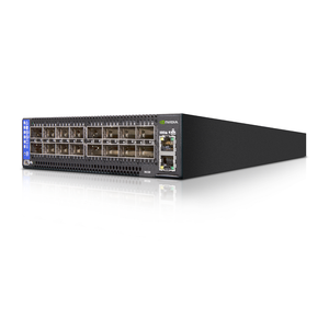MSN2700-CS2F Mellanox Spectrumベースの100GbE 1Uオープンイーサネットスイッチ、Onyx、32 QSFP28ポート、2電源 (AC) - Product Image 1
