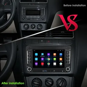 2Din Car Radio for VW Golf 5 6 Volkswagen Passat B6 B7 CC Jetta Wireless Carplay <strong>Android</strong> Screen Navigation <strong>GPS</strong> <strong>Wifi</strong>/4G Internet - Product Image 3