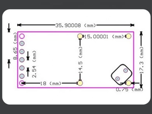 10pcs/批次微波雷达传感器5-7M人体传感器模块智能传感器检测器RCWL-0516 - Product Image 6