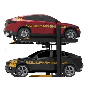 High Quality Two-Post Hydraulic Car Parking Elevator Easy Installation Best Shared Post <strong>Design</strong> for Convenient Car Storage <strong>Ramp</strong> - Product Image 1