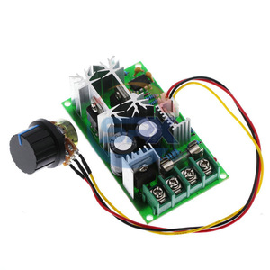 20A PWM DC regolatore di velocità del motore 12V 24V 36V 48V modulo regolatore di tensione ad alta potenza - Product Image 2