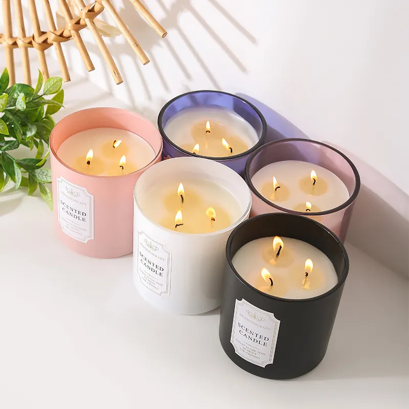 NEWIND Brand Design Private Label Fragrance Soy Wax Scented Candles Natural White Paraffin Wax Household Chinese New Year Candle