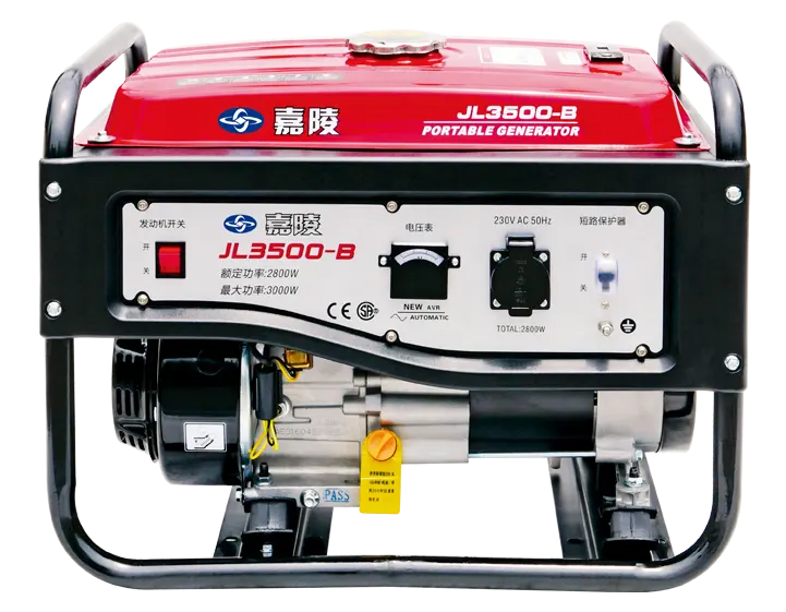 Generador de gasolina portátil de 3 kW para industrial chino