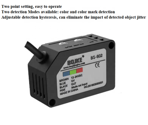Optischer Hoch geschwindigkeit sensor zur Farb erkennung Grüner RGB-Farb sensor Detektor Erkennung Druck Farb markierung sensor Fotozelle - Product Image 3