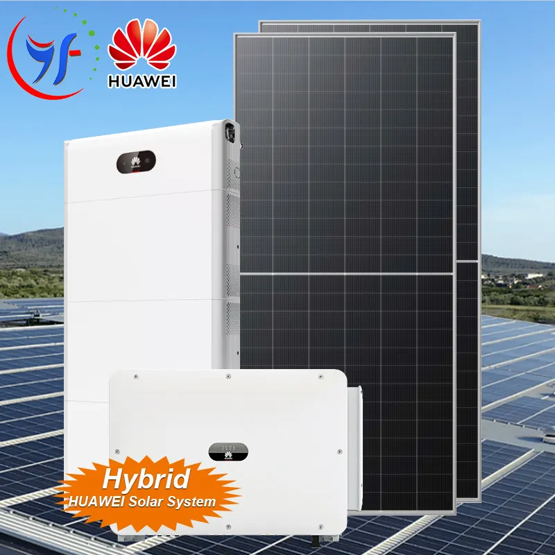 Huawel 10kw système de panneaux solaires 10000W générateur électrique énergie solaire 220 volts systèmes de panneaux solaires pour la maison