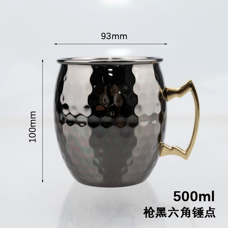 Pistolet à pointe de marteau hexagonale noire-500ml