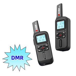 Walkie Talkie digitale 2W DMR digitale Mobile Walkietalkie Uhf 400-470mhz nero palmare programmazione Ww 2 tedesco 50g 32CH * 2 zona - Product Image 3