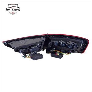 For 2013-2019 Audi <strong>A3</strong> Tail Light Assembly with High Configuration LED Rear Turn Signal Clear Red Lens 12V New Rear Taillight - Product Image 6