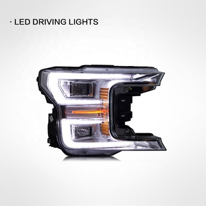 F150 F150フロントライト用シーケンシャルターンシグナルヘッドライト付き工場高性能フルLEDヘッドランプアセンブリ20182019 - Product Image 1