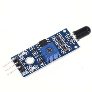 火炎センサーモジュール火災源検出モジュール赤外線受信機モジュールLM3933線3ピンブルーボード - Product Image 1