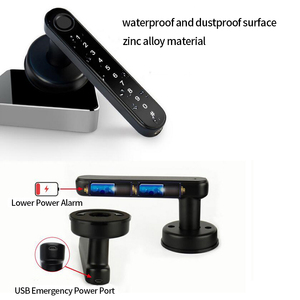 Tuya/TTLock APP Smart Fernbedienung Finger abdrucks chloss Biometrie Passwort Code Türschloss - Product Image 5