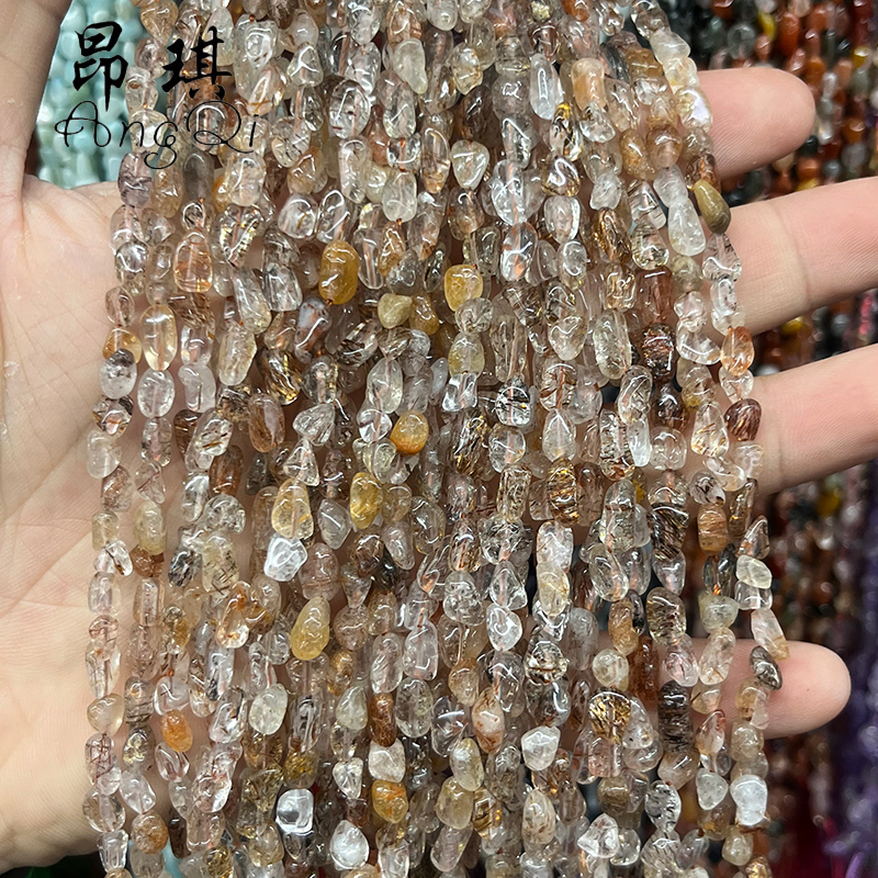 Natural Copper Rutilated Quartz