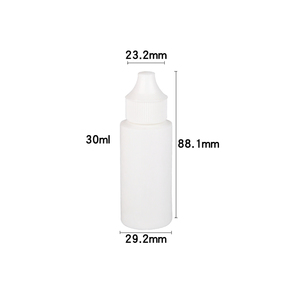 Botes de plástico vacíos de 5 ml, 5 ml, 10ml, 12 ml, 15ml, 25 ml, 30ml, 2oz, tamaño pequeño - Product Image 3