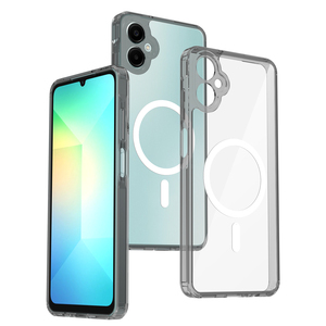 Casing ponsel Samsung Galaxy A06 5G, casing penutup belakang tahan guncangan, casing ponsel Anti gores tipis 1.5mm Pc keras transparan bening pori halus - Product Image 1