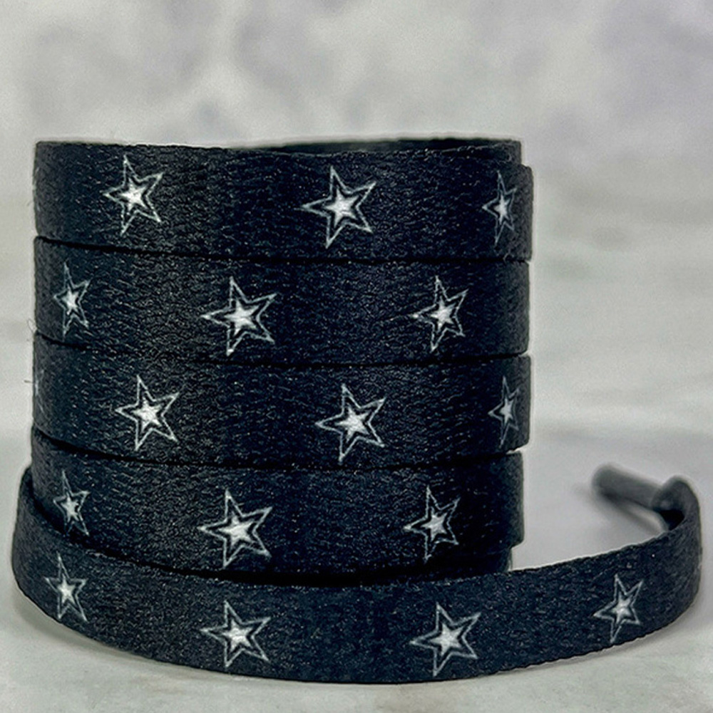 Black background with white stars