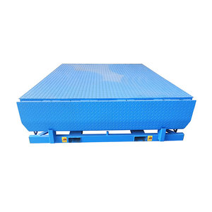 8-15 Tonnen Feste Lade brücke Laden Entladen Dock Leveler Automatische hydraulische elektrische Laderampe Laderampe kürzer - Product Image 1
