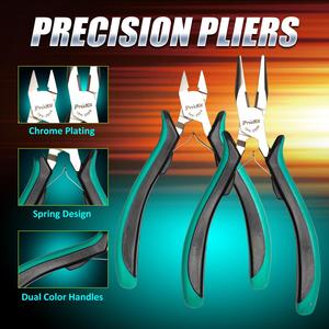 Precision Electronic Tool <strong>Set</strong> Proskit 1PK-635 Ten-piece <strong>Set</strong> Suitable for the Repair of Basic Electronic Digital Products - Product Image 3