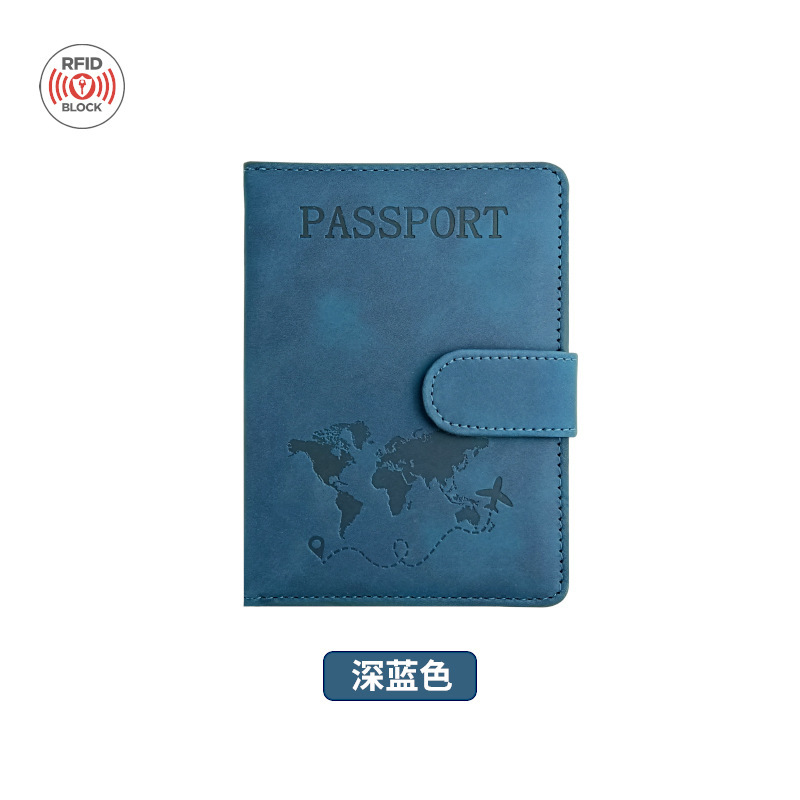 Boucle magnétique bleu foncé