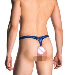 Custom Absolutamente Impresionante Destacado Italiano Stretch Lace Teen Tower G String Ropa interior Gay para hombres - Product Image 4