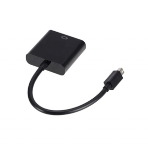 Adaptador Mini DP macho a DVI/VGA hembra, Carcasa de ABS, convertidor dp a VGA, adaptador DisplayPort a VGA - Product Image 4