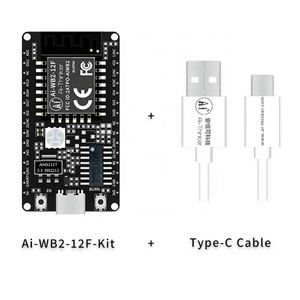 Ai-WB2-12F-Kit base on BL602 chip <strong>WiFi</strong>+ Blue tooth 5.0 <strong>Module</strong> Development Board /PCB antenna Type-C <strong>Interface</strong>