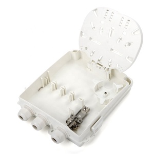 Yaxun FTTH 8 lõi sợi quang Hộp thiết bị đầu cuối trong nhà treo tường 1 trong 2 ra FDB 8 cổng sợi quang hộp - Product Image 2