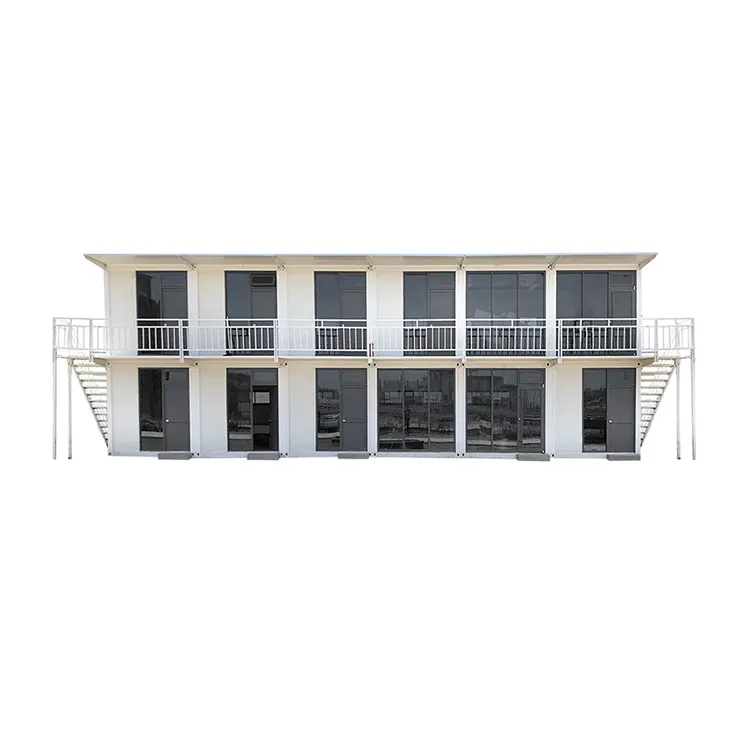 Venta caliente 40ft Construcción prefabricada Construcción rápida Jardín prefabricado Modular integrado Flat Pack Container House