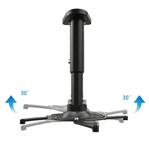 V-bağlar ayarlanabilir uzunluk tavan kurulum tv braketi dağı için projektör - Product Image 3