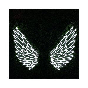Неоновая светодиодная вывеска «Крылья Ангела» - Product Image 1