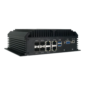 BKHD nuevo Mini PC Atom C3958 16core a bordo 4x Intel 2,5G LAN 4x10G SFP + consola sin ventilador/Mini servidor VGA/enrutador para PF - Product Image 1