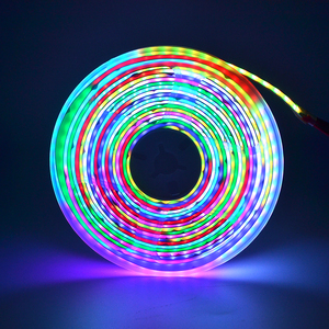 แถบไฟควบคุมอัจฉริยะไฟ RGB 24V ซิลิโคนแอดเดรส Ws2812B ใหม่ - Product Image 3