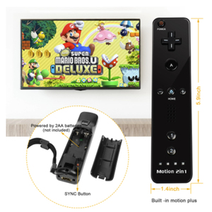 Wii ที่มี Motion Plus รีโมทสำหรับ Wii ควบคุมการเคลื่อนที่ระยะไกล PLUS คอนโทรลเลอร์สำหรับคอนโซล Wii คอนโทรลเลอร์ไร้สาย - Product Image 6