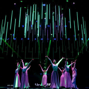 DMX Kinetic Led Pixel Tube <strong>Light</strong> With E-Stop Function Kinetic Lighting System Led Lifting Tube for Hall Event Celebration - Product Image 5