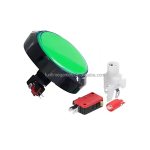 Interruttore a pulsante multicolore 12V 60mm per giochi di macchine per gru Arcade - Product Image 2