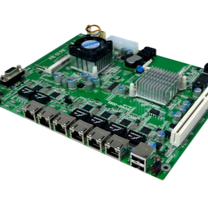 ISD525 es un buen uso de la placa base Intel Atom D410 o D525 6 LAN * 1000Mbs, venta al por mayor de fábrica, para PC industrial estable - Product Image 1