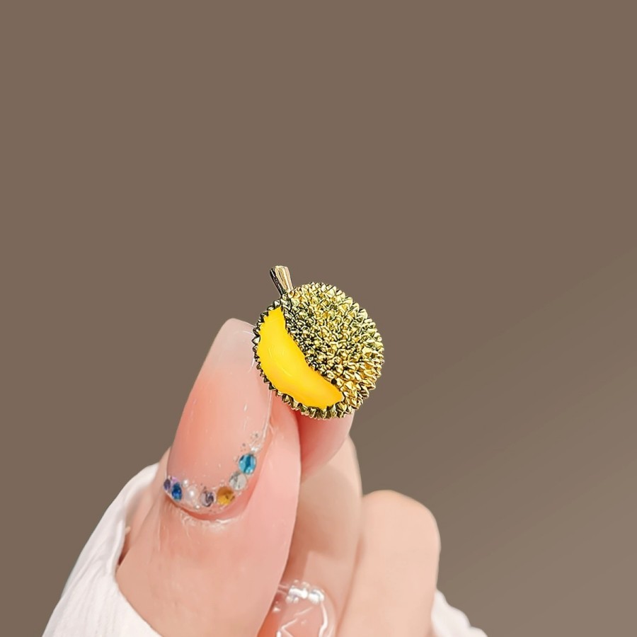Durian brooch