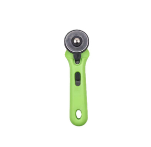 Factory Handheld Mini Multi-function 45mm Rotary Blade ABS+TPE Handle for Paper Fabric Cutting Drum Round <strong>Cutter</strong> - Product Image 6