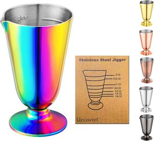 Altın yeni 304 paslanmaz çelik ölçüm fincan çift dozajlama fincan Bartending aracı kırılgan Jigger kırmak kolay değil - Product Image 1