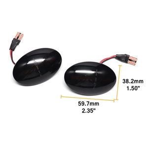 Hızlı teslimat LED sıralı Side Marker sinyal ışıkları Opel Corsa B C Astra F Combo B için dinamik flaşör sinyal gösterge lambaları - Product Image 4