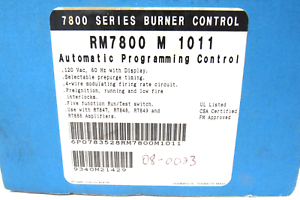 NEUE RM7800-M-1011 PROGRAMMIER KONTROLLE MIT ANZEIGE RM7800M1011 Ein Jahr Garantie - Product Image 2