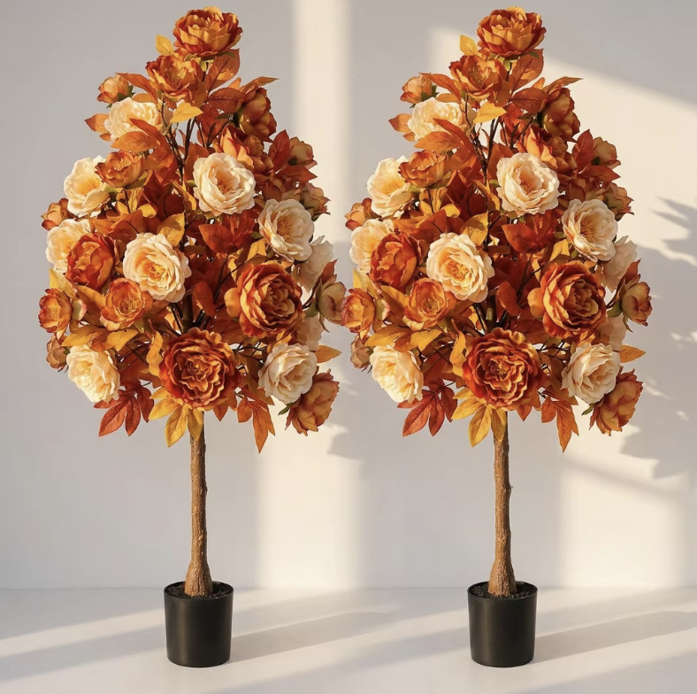 albero di peonia arancione