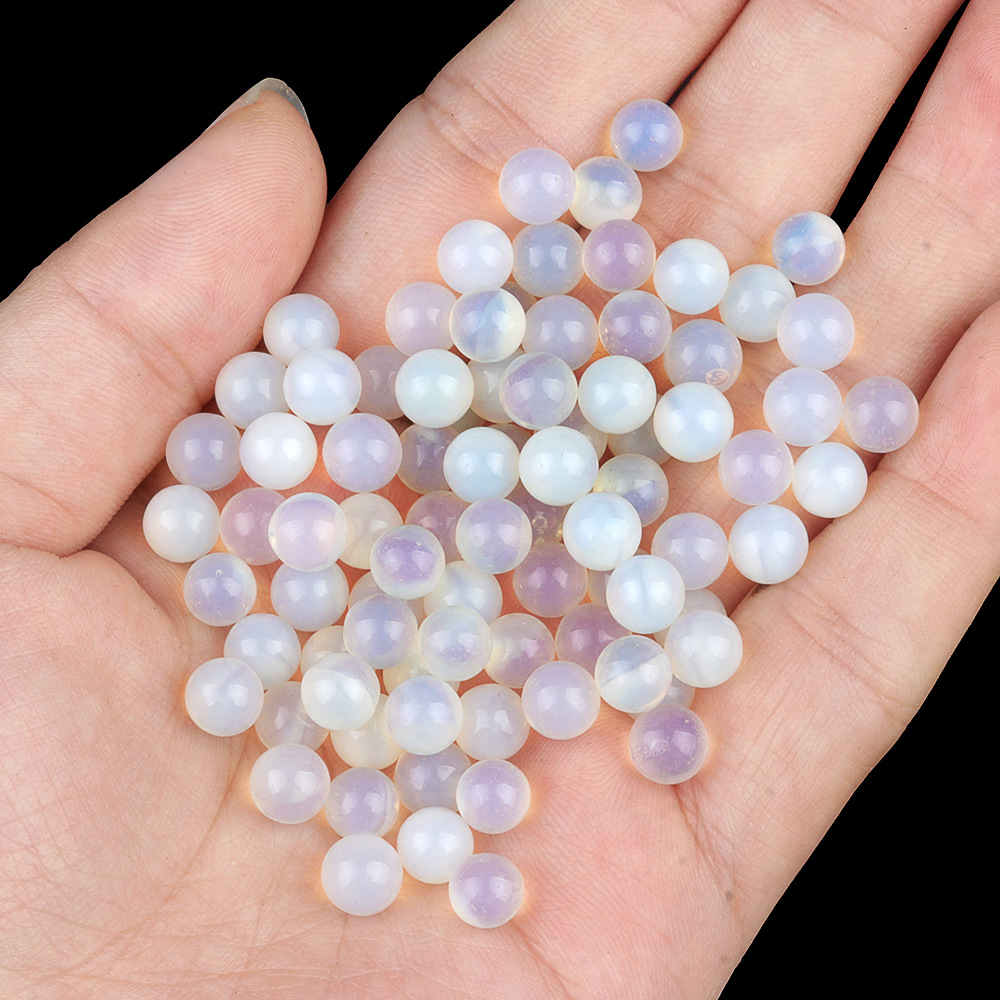 6mm opal (synthetic) (no hole single)