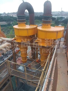 שאנגפין Smax840GX-B ציוד מוטבת ציקלון עבור desulphration hydrocyclone יעילות מפריד הידרוציקלון