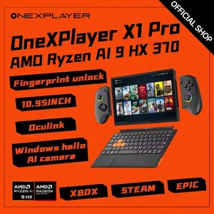 Onexplayer X1 Pro AMD Ai 9 HX370แล็ปท็อปแท็บเล็ต3in1พีซีเกมคอนโซล10.95 "Win11คอมพิวเตอร์ตัวควบคุมมือถือ - Product Image 2