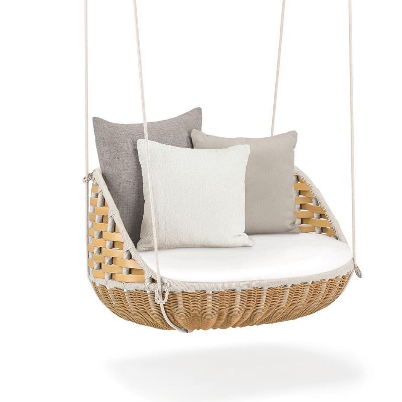 Single person hanging basket (yellow)