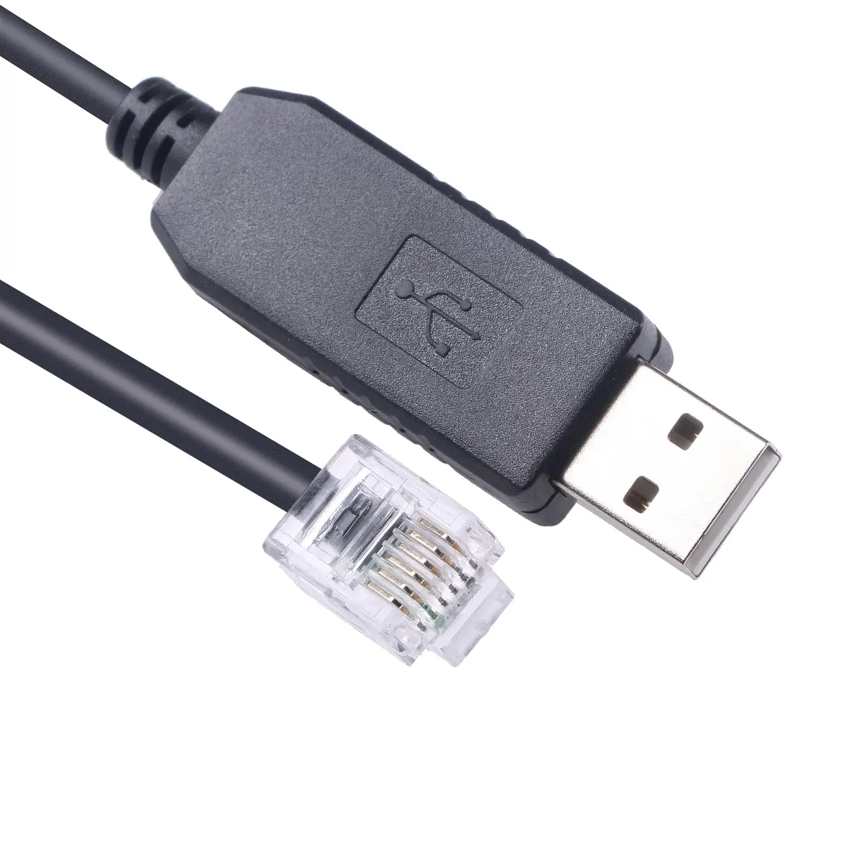 Domoticz-Medidor de adelgazamiento inteligente, Cable USB a RJ12, serie 6P6C, DSMR, holandés, P1, para GYRE350, Iskra, Kaifa