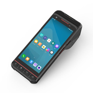 PDA resistente portátil Android 4G con impresora térmica incorporada Escáner de código de barras 2D opcional para uso en restaurantes - Product Image 4
